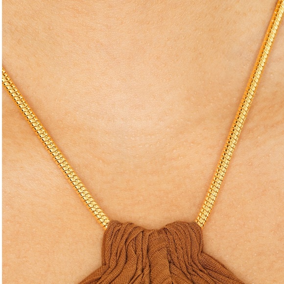 Delphine Dress in Tobacco
Ronny Kobo - Picture 4 of 4